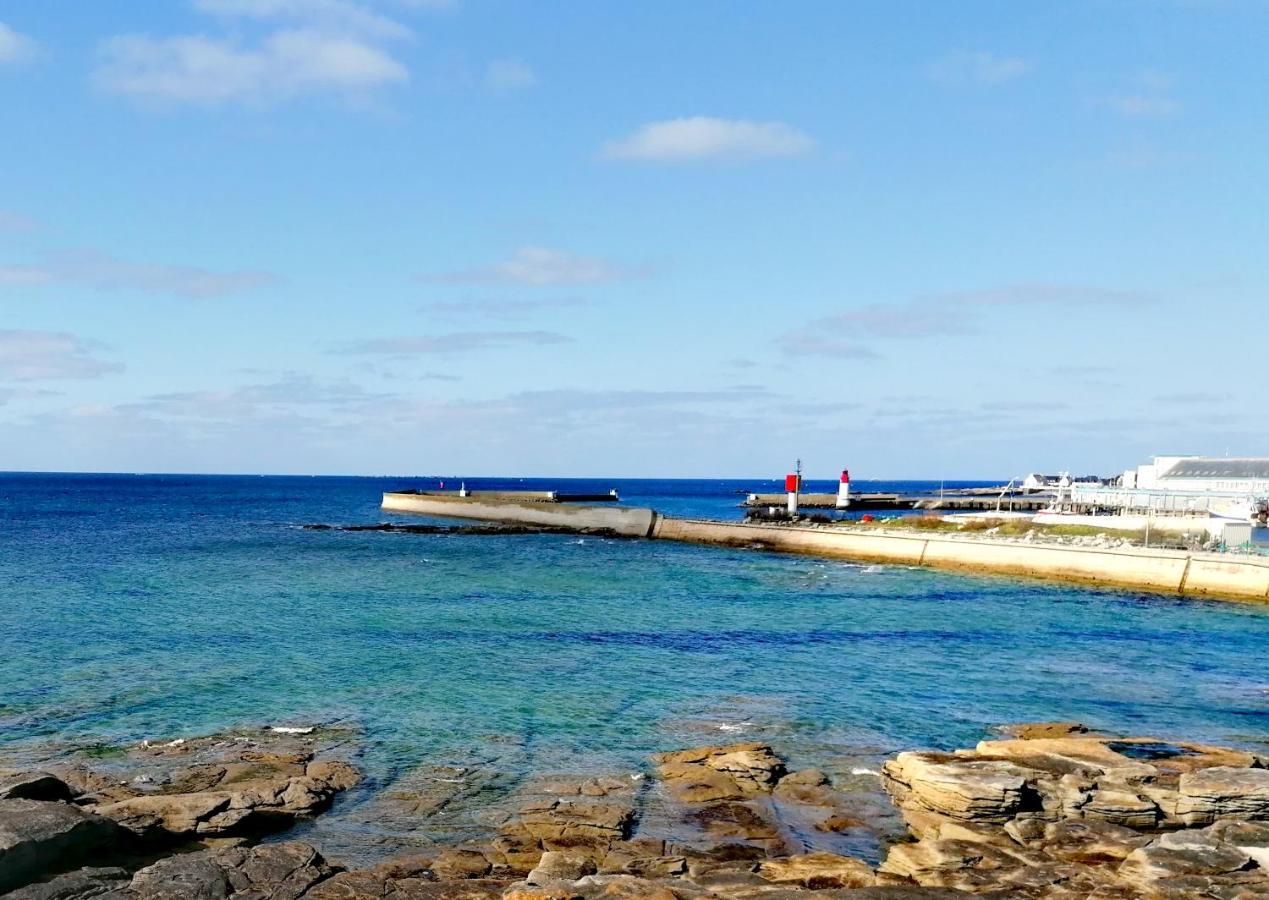 Hotel La Rose Des Sables Tréffiagat Esterno foto